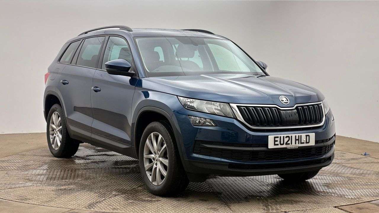 A 2021 SKODA KODIAQ 1.5 TSI ACT SE SUV 5dr Petrol Manual Euro 6 (s/s) (7 Seat) (150 ps) A 2021 SKODA KODIAQ 1.5 TSI ACT SE SUV 5dr Petrol Manual Euro 6 (s/s) (7 Seat) (150 ps)