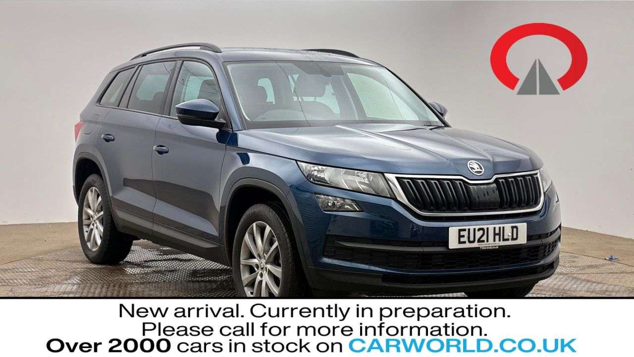 A 2021 SKODA KODIAQ 1.5 TSI ACT SE SUV 5dr Petrol Manual Euro 6 (s/s) (7 Seat) (150 ps) A 2021 SKODA KODIAQ 1.5 TSI ACT SE SUV 5dr Petrol Manual Euro 6 (s/s) (7 Seat) (150 ps)