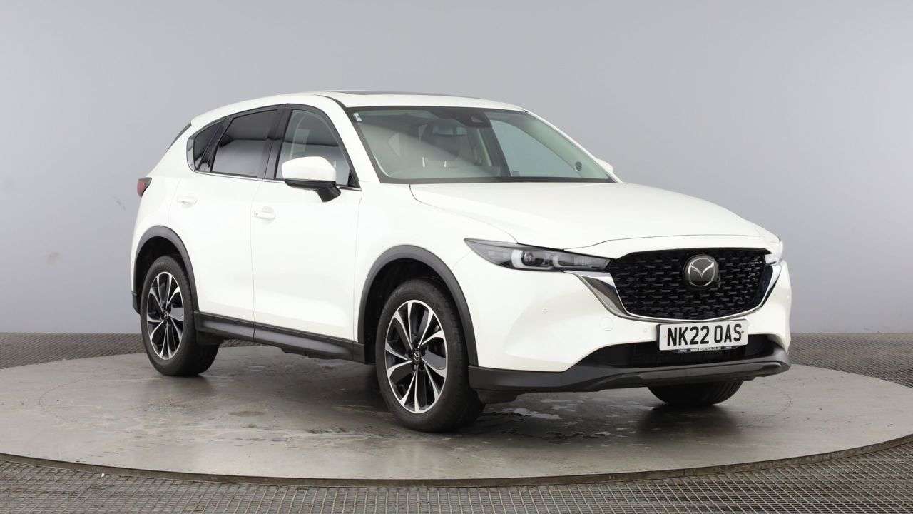 A 2022 MAZDA CX-5 2.2 SKYACTIV-D Sport SUV 5dr Diesel Manual Euro 6 (s/s) (184 ps) A 2022 MAZDA CX-5 2.2 SKYACTIV-D Sport SUV 5dr Diesel Manual Euro 6 (s/s) (184 ps)