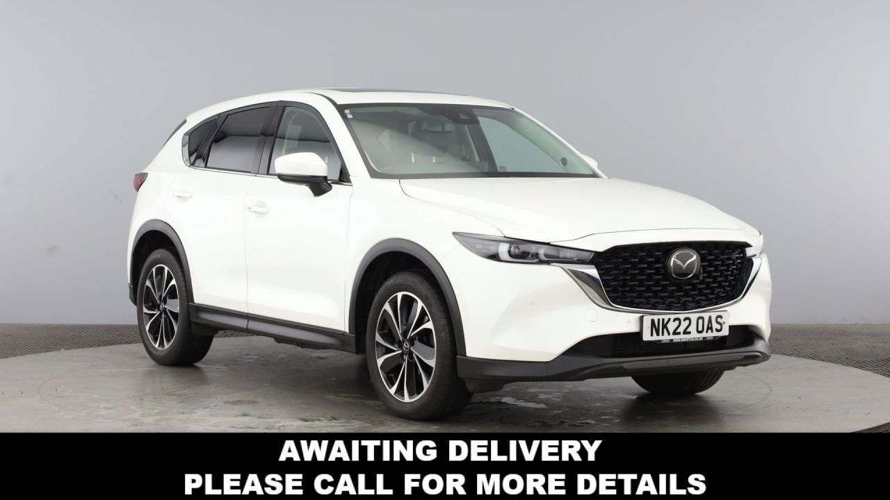 A 2022 MAZDA CX-5 2.2 SKYACTIV-D Sport SUV 5dr Diesel Manual Euro 6 (s/s) (184 ps) A 2022 MAZDA CX-5 2.2 SKYACTIV-D Sport SUV 5dr Diesel Manual Euro 6 (s/s) (184 ps)
