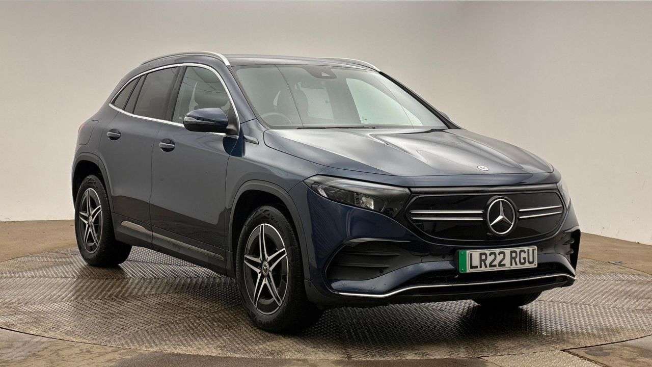 A 2022 MERCEDES-BENZ EQA EQA 250 66.5kWh AMG Line SUV 5dr Electric Auto (190 ps) A 2022 MERCEDES-BENZ EQA EQA 250 66.5kWh AMG Line SUV 5dr Electric Auto (190 ps)