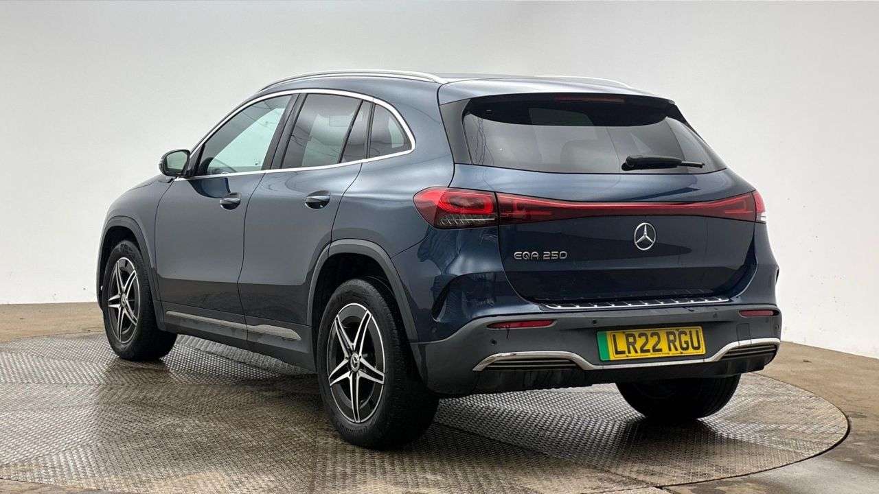 A 2022 MERCEDES-BENZ EQA EQA 250 66.5kWh AMG Line SUV 5dr Electric Auto (190 ps) A 2022 MERCEDES-BENZ EQA EQA 250 66.5kWh AMG Line SUV 5dr Electric Auto (190 ps)