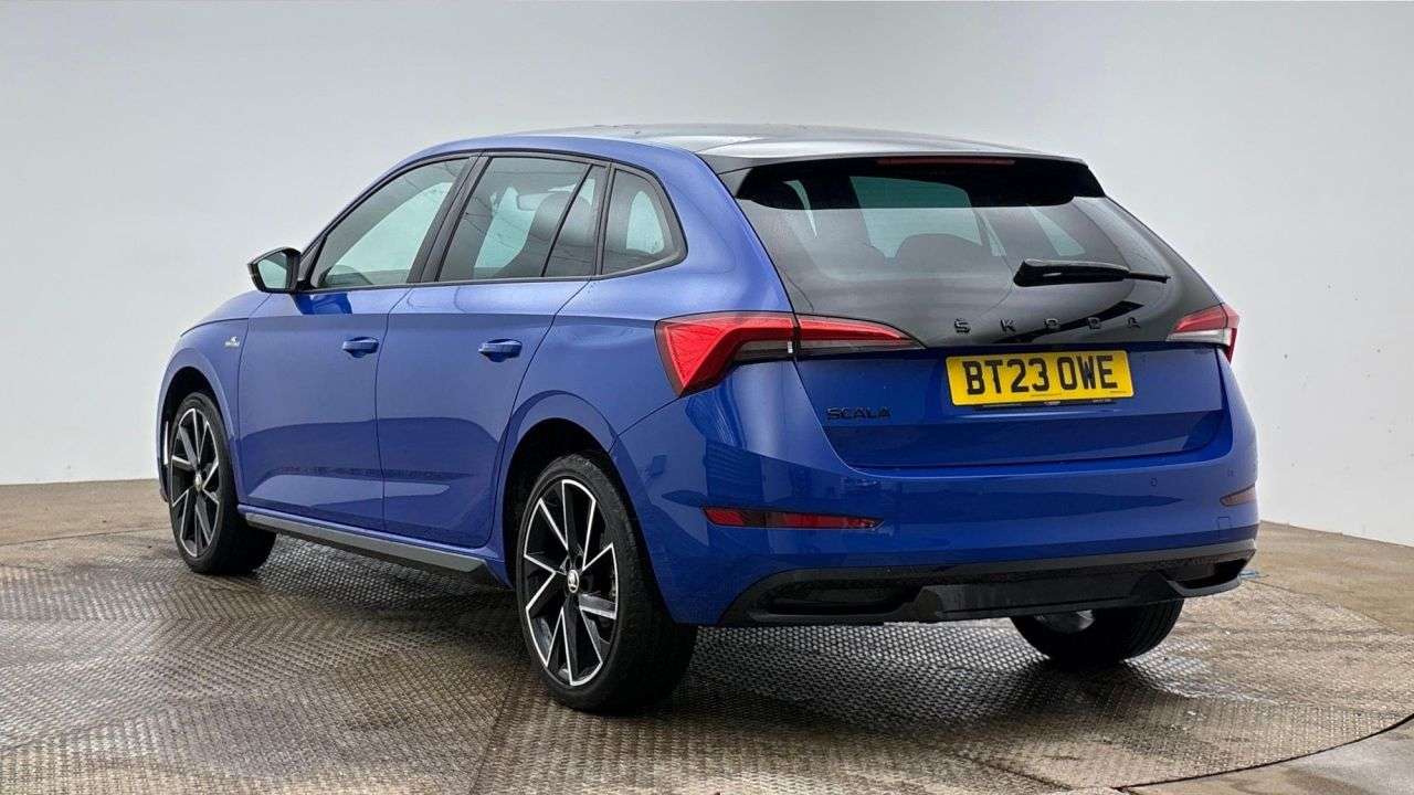 A 2023 SKODA SCALA 1.0 TSI Monte Carlo Hatchback 5dr Petrol Manual Euro 6 (s/s) (110 ps) A 2023 SKODA SCALA 1.0 TSI Monte Carlo Hatchback 5dr Petrol Manual Euro 6 (s/s) (110 ps)