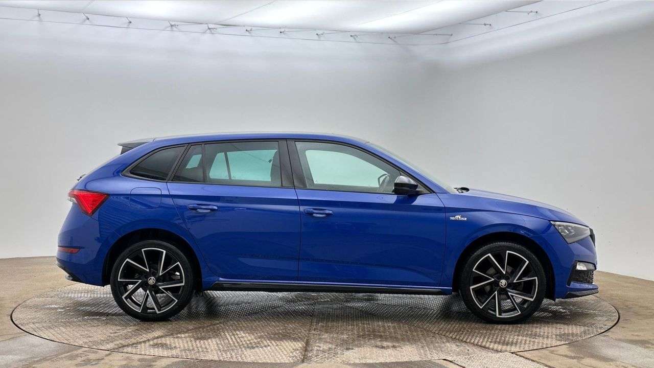 A 2023 SKODA SCALA 1.0 TSI Monte Carlo Hatchback 5dr Petrol Manual Euro 6 (s/s) (110 ps) A 2023 SKODA SCALA 1.0 TSI Monte Carlo Hatchback 5dr Petrol Manual Euro 6 (s/s) (110 ps)
