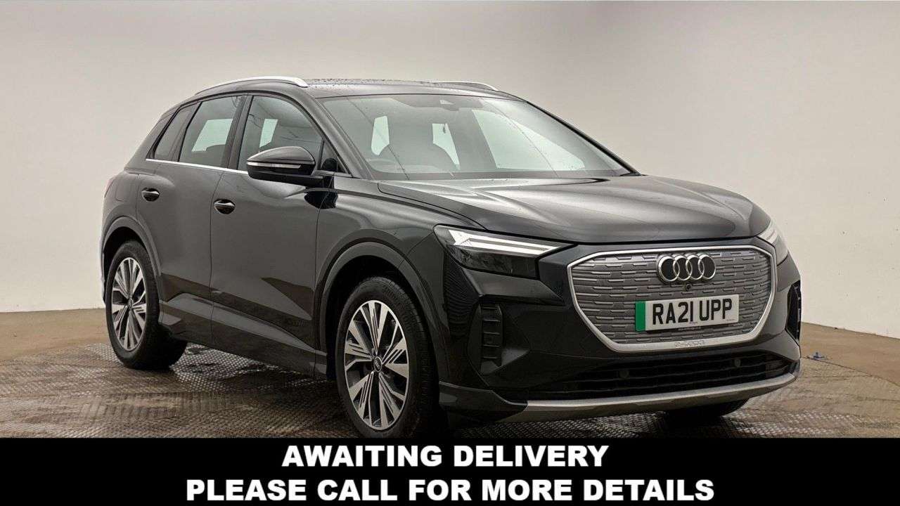 A 2021 AUDI Q4 E-TRON 40 Sport SUV 5dr Electric Auto 82kWh (204 ps) A 2021 AUDI Q4 E-TRON 40 Sport SUV 5dr Electric Auto 82kWh (204 ps)