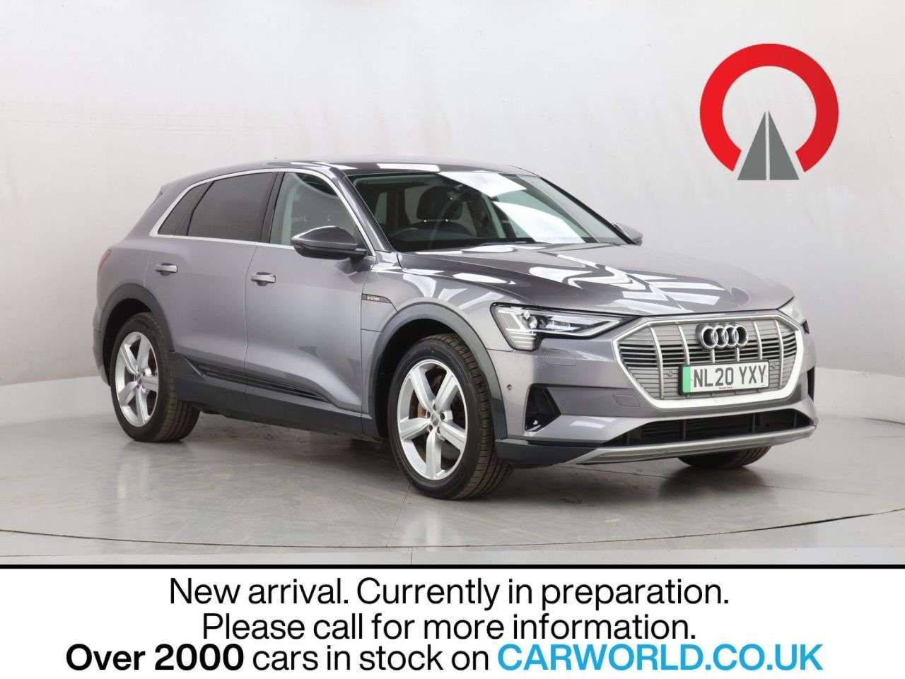 A 2020 AUDI E-TRON 50 Technik SUV 5dr Electric Auto quattro 71.2kWh (313 ps) A 2020 AUDI E-TRON 50 Technik SUV 5dr Electric Auto quattro 71.2kWh (313 ps)