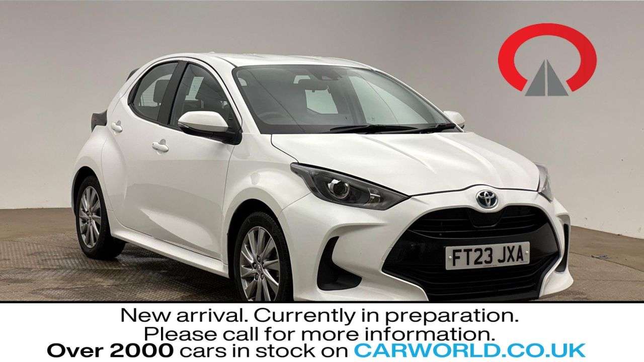 A 2023 TOYOTA YARIS 1.5 VVT-h Icon Hatchback 5dr Petrol Hybrid E-CVT Euro 6 (s/s) (116 ps) A 2023 TOYOTA YARIS 1.5 VVT-h Icon Hatchback 5dr Petrol Hybrid E-CVT Euro 6 (s/s) (116 ps)