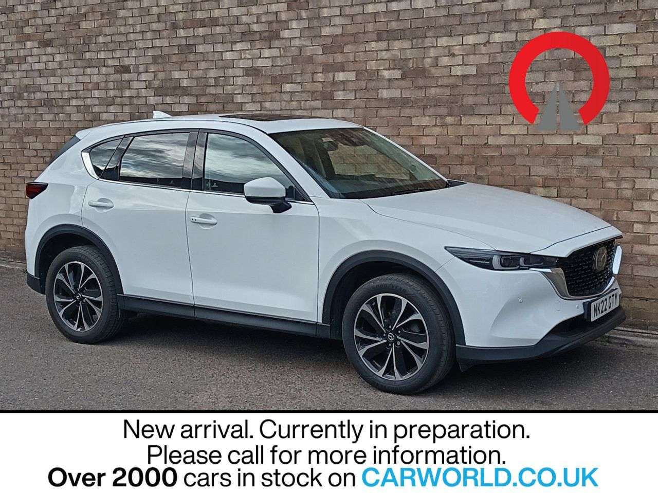 A 2022 MAZDA CX-5 2.0 SKYACTIV-G Sport Edition SUV 5dr Petrol Manual Euro 6 (s/s) (165 ps) A 2022 MAZDA CX-5 2.0 SKYACTIV-G Sport Edition SUV 5dr Petrol Manual Euro 6 (s/s) (165 ps)