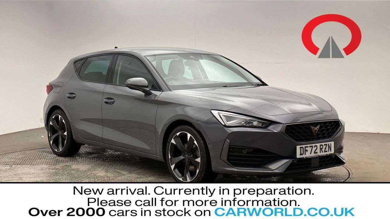 A 2023 CUPRA LEON 1.5 eTSI EVO V1 Hatchback 5dr Petrol Hybrid DSG Euro 6 (s/s) (150 ps) A 2023 CUPRA LEON 1.5 eTSI EVO V1 Hatchback 5dr Petrol Hybrid DSG Euro 6 (s/s) (150 ps)