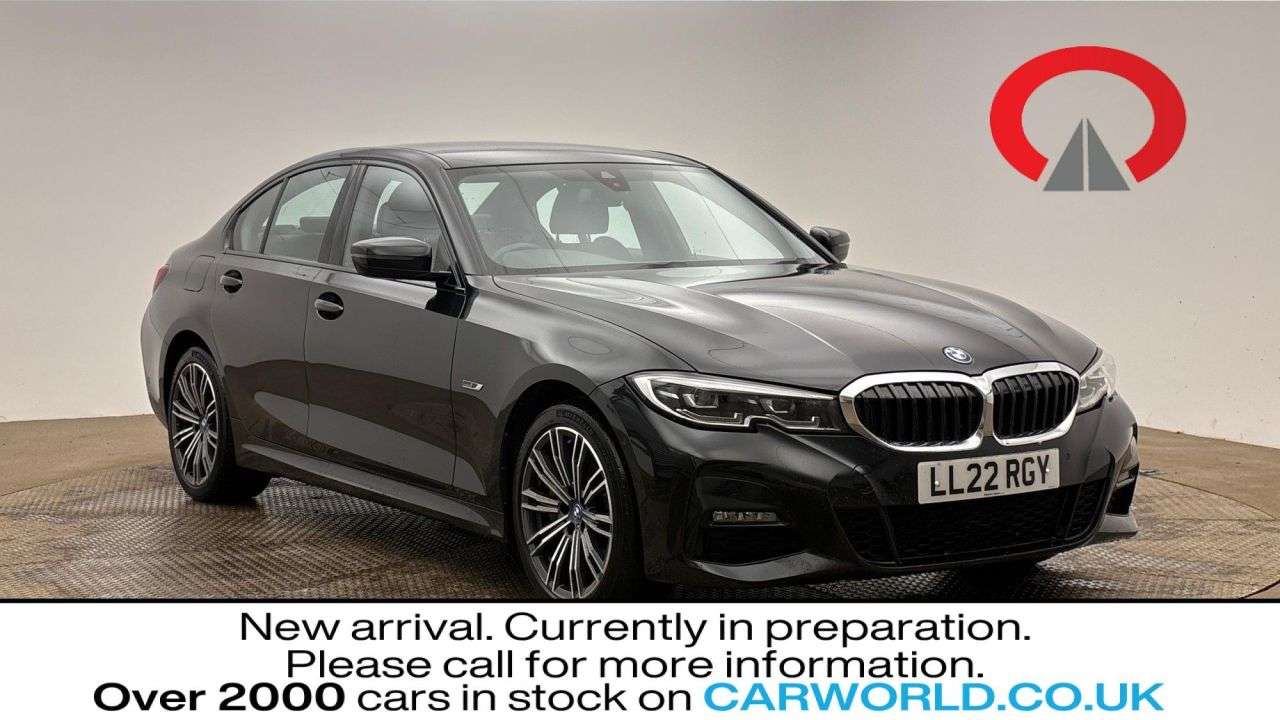 A 2022 BMW 3 SERIES 2.0 330e 12kWh M Sport Saloon 4dr Petrol Plug-in Hybrid Auto Euro 6 (s/s) ( A 2022 BMW 3 SERIES 2.0 330e 12kWh M Sport Saloon 4dr Petrol Plug-in Hybrid Auto Euro 6 (s/s) (