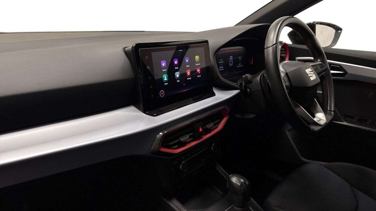 A 2023 SEAT IBIZA 1.0 TSI FR Hatchback 5dr Petrol DSG Euro 6 (s/s) (110 ps) A 2023 SEAT IBIZA 1.0 TSI FR Hatchback 5dr Petrol DSG Euro 6 (s/s) (110 ps)