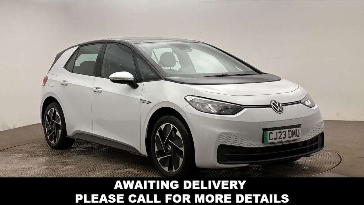 A 2023 VOLKSWAGEN ID3 Pro Performance 58kWh Life Hatchback 5dr Electric Auto (204 ps) A 2023 VOLKSWAGEN ID3 Pro Performance 58kWh Life Hatchback 5dr Electric Auto (204 ps)