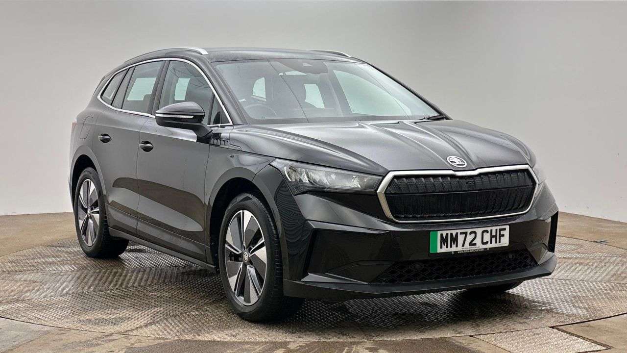 A 2022 SKODA ENYAQ iV 62kWh 60 SUV 5dr Electric Auto (DC120kW) (179 ps) A 2022 SKODA ENYAQ iV 62kWh 60 SUV 5dr Electric Auto (DC120kW) (179 ps)