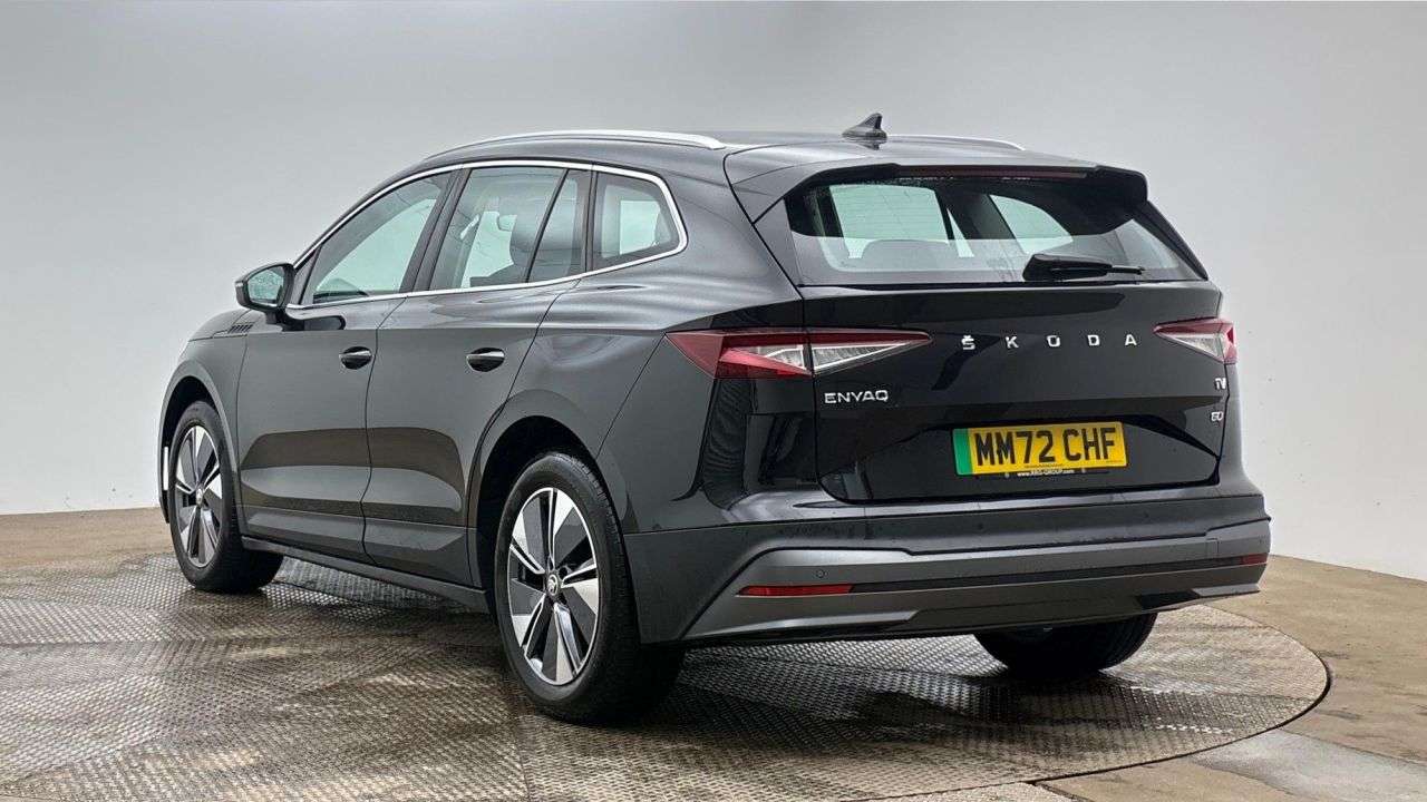 A 2022 SKODA ENYAQ iV 62kWh 60 SUV 5dr Electric Auto (DC120kW) (179 ps) A 2022 SKODA ENYAQ iV 62kWh 60 SUV 5dr Electric Auto (DC120kW) (179 ps)