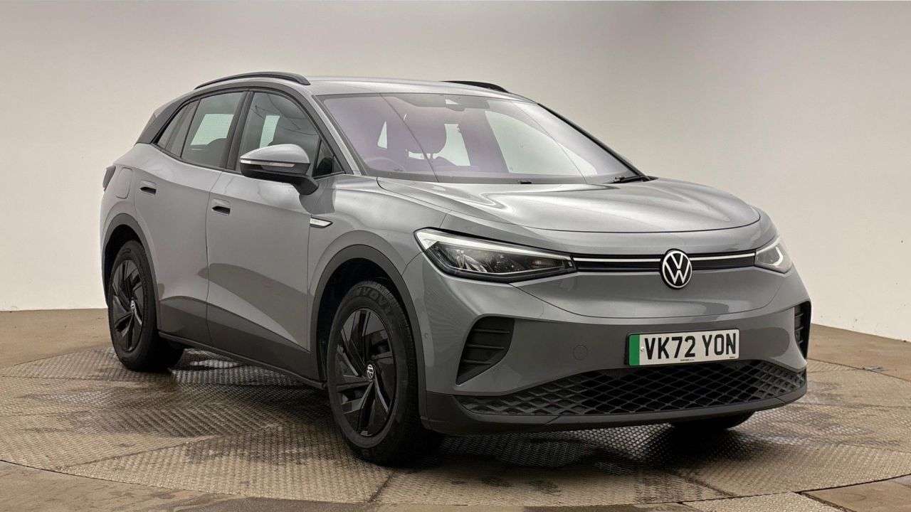 A 2022 VOLKSWAGEN ID4 Pure 52kWh Life SUV 5dr Electric Auto (148 ps) A 2022 VOLKSWAGEN ID4 Pure 52kWh Life SUV 5dr Electric Auto (148 ps)