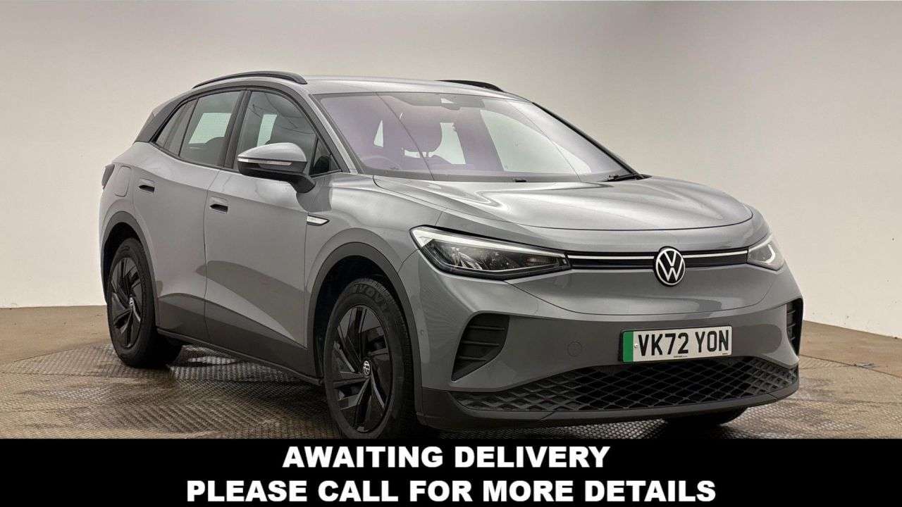 A 2022 VOLKSWAGEN ID4 Pure 52kWh Life SUV 5dr Electric Auto (148 ps) A 2022 VOLKSWAGEN ID4 Pure 52kWh Life SUV 5dr Electric Auto (148 ps)
