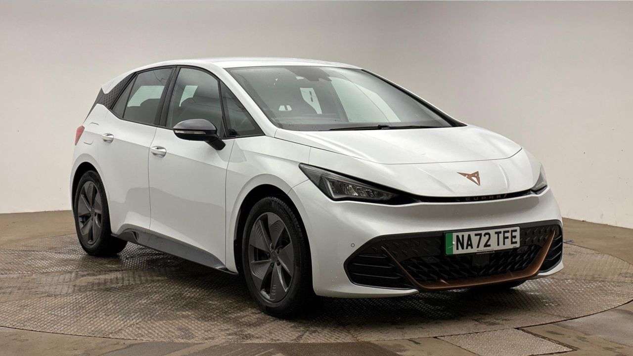 A 2022 CUPRA BORN 58kWh V1 Hatchback 5dr Electric Auto (204 ps) A 2022 CUPRA BORN 58kWh V1 Hatchback 5dr Electric Auto (204 ps)