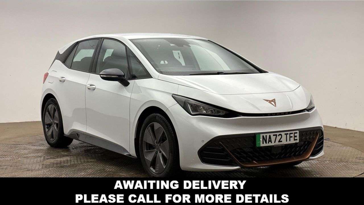 A 2022 CUPRA BORN 58kWh V1 Hatchback 5dr Electric Auto (204 ps) A 2022 CUPRA BORN 58kWh V1 Hatchback 5dr Electric Auto (204 ps)