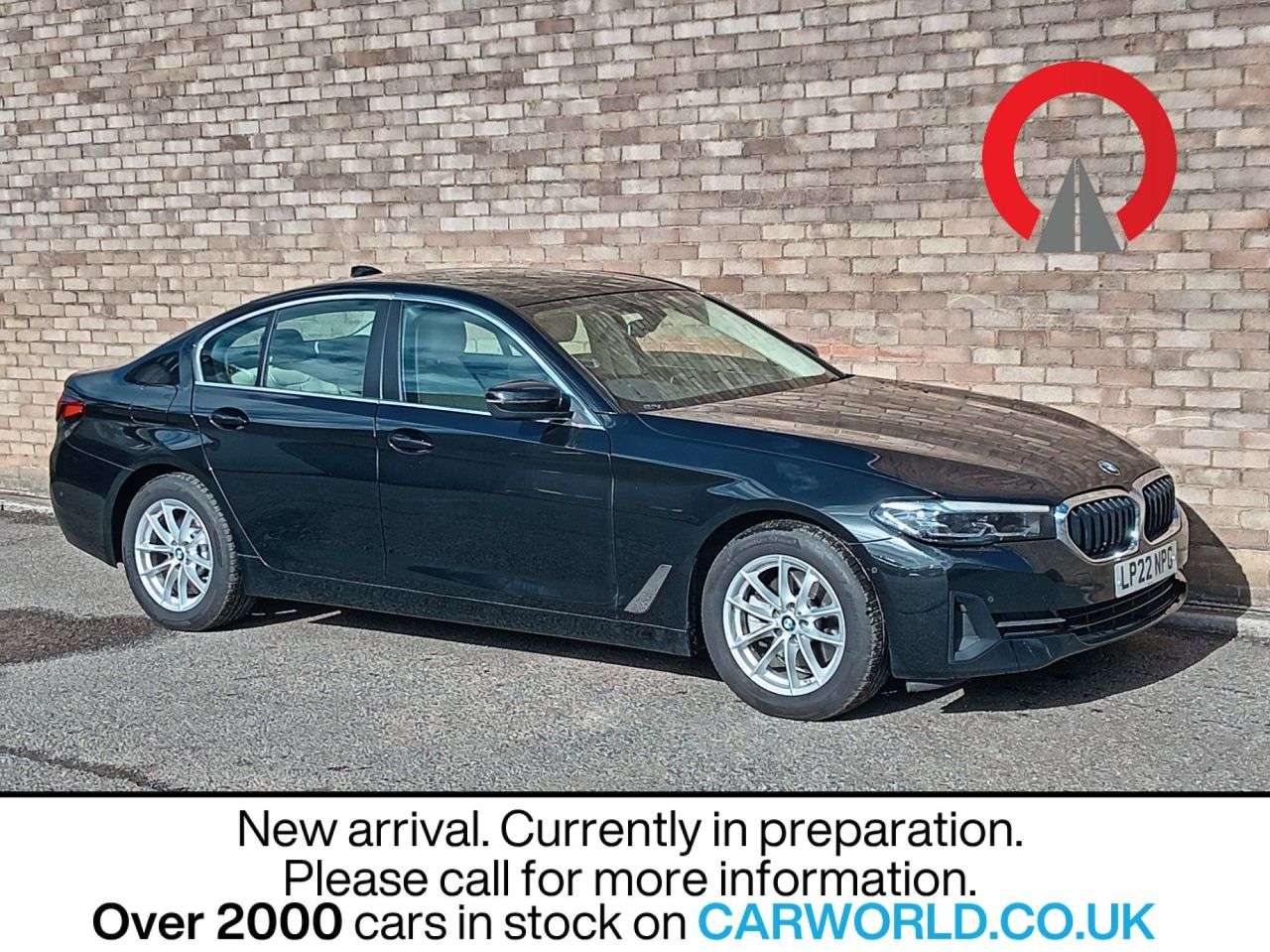A 2022 BMW 5 SERIES 2.0 520d MHT SE Saloon 4dr Diesel Hybrid Steptronic Euro 6 (s/s) (190 ps) A 2022 BMW 5 SERIES 2.0 520d MHT SE Saloon 4dr Diesel Hybrid Steptronic Euro 6 (s/s) (190 ps)