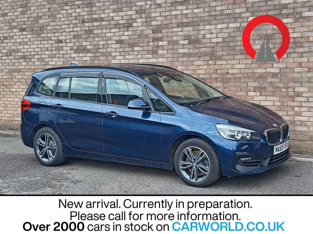 A 2019 BMW 2 SERIES GRAN TOURER 2.0 220i GPF Sport MPV 5dr Petrol DCT Euro 6 (s/s) (192 ps) A 2019 BMW 2 SERIES GRAN TOURER 2.0 220i GPF Sport MPV 5dr Petrol DCT Euro 6 (s/s) (192 ps)