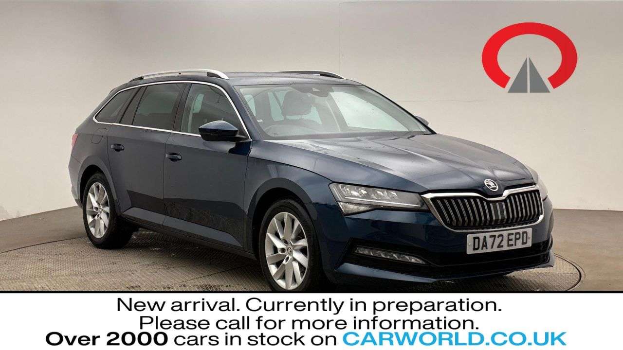 A 2022 SKODA SUPERB 1.5 TSI ACT SE Technology Estate 5dr Petrol DSG Euro 6 (s/s) (150 ps) A 2022 SKODA SUPERB 1.5 TSI ACT SE Technology Estate 5dr Petrol DSG Euro 6 (s/s) (150 ps)