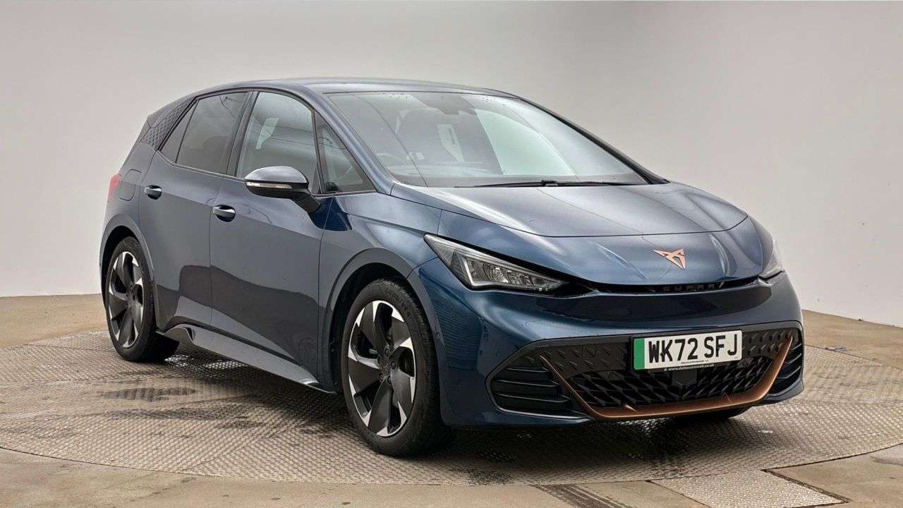 A 2022 CUPRA BORN 58kWh V2 Hatchback 5dr Electric Auto (204 ps) A 2022 CUPRA BORN 58kWh V2 Hatchback 5dr Electric Auto (204 ps)