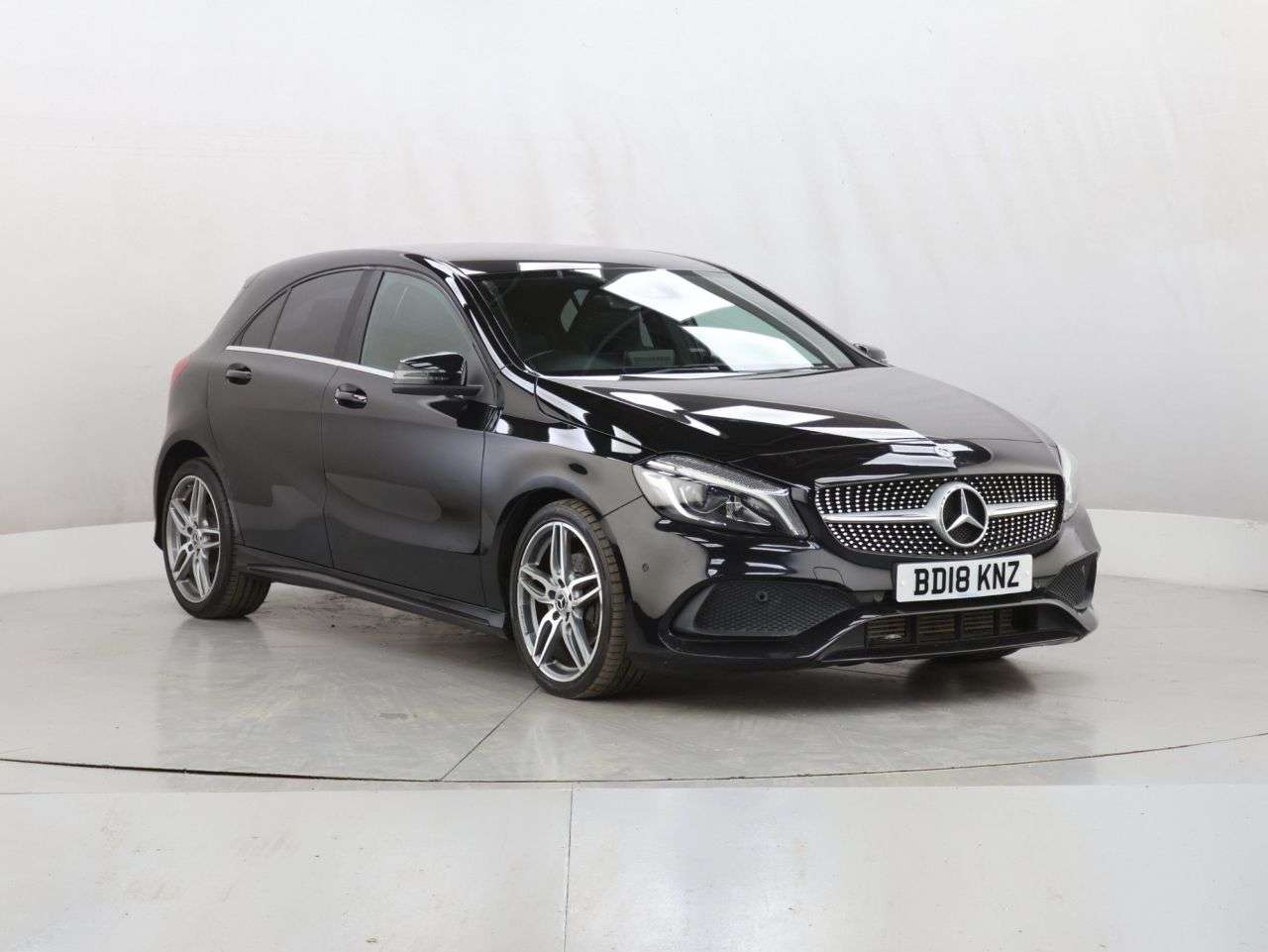 A 2018 MERCEDES-BENZ A CLASS 1.6 A180 AMG Line (Premium) Hatchback 5dr Petrol Manual Euro 6 (s/s) (122 p A 2018 MERCEDES-BENZ A CLASS 1.6 A180 AMG Line (Premium) Hatchback 5dr Petrol Manual Euro 6 (s/s) (122 p