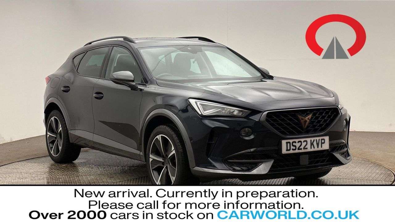 A 2022 CUPRA FORMENTOR 1.5 TSI V1 SUV 5dr Petrol DSG Euro 6 (s/s) (150 ps) A 2022 CUPRA FORMENTOR 1.5 TSI V1 SUV 5dr Petrol DSG Euro 6 (s/s) (150 ps)