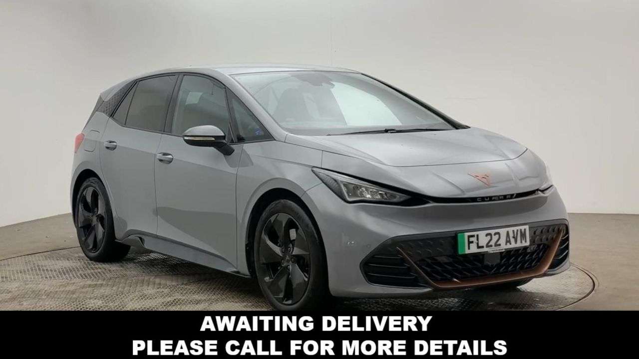A 2022 CUPRA BORN 58kWh V2 Hatchback 5dr Electric Auto (204 ps) A 2022 CUPRA BORN 58kWh V2 Hatchback 5dr Electric Auto (204 ps)