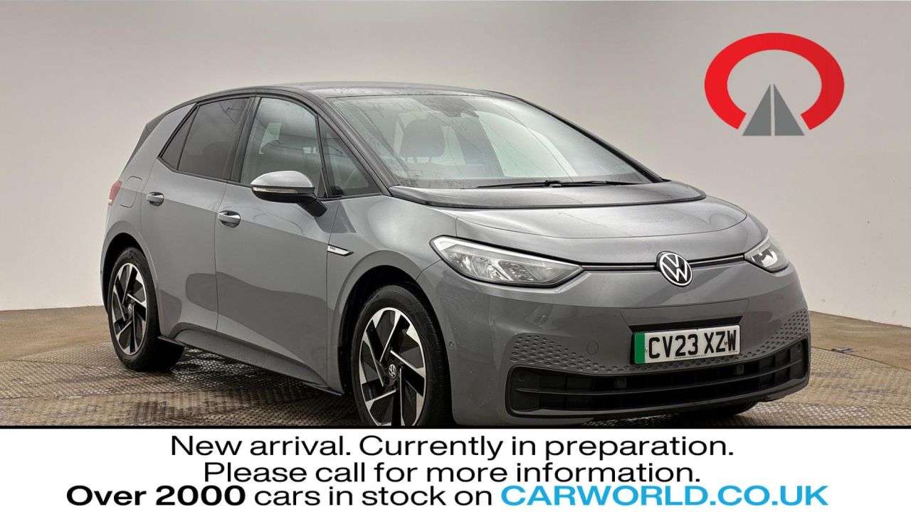 A 2023 VOLKSWAGEN ID3 Pro Performance 58kWh Life Hatchback 5dr Electric Auto (204 ps) A 2023 VOLKSWAGEN ID3 Pro Performance 58kWh Life Hatchback 5dr Electric Auto (204 ps)
