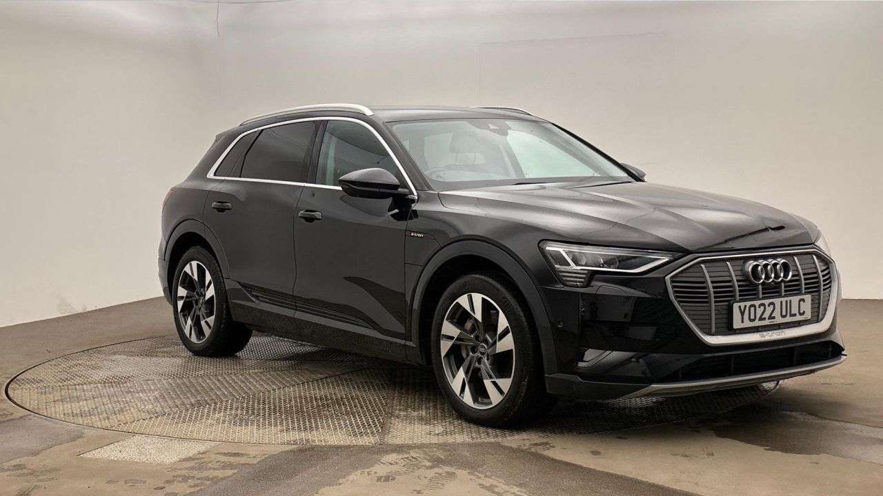 A 2022 AUDI E-TRON 55 Sport SUV 5dr Electric Auto quattro 95kWh (11kW Charger) (408 ps) A 2022 AUDI E-TRON 55 Sport SUV 5dr Electric Auto quattro 95kWh (11kW Charger) (408 ps)