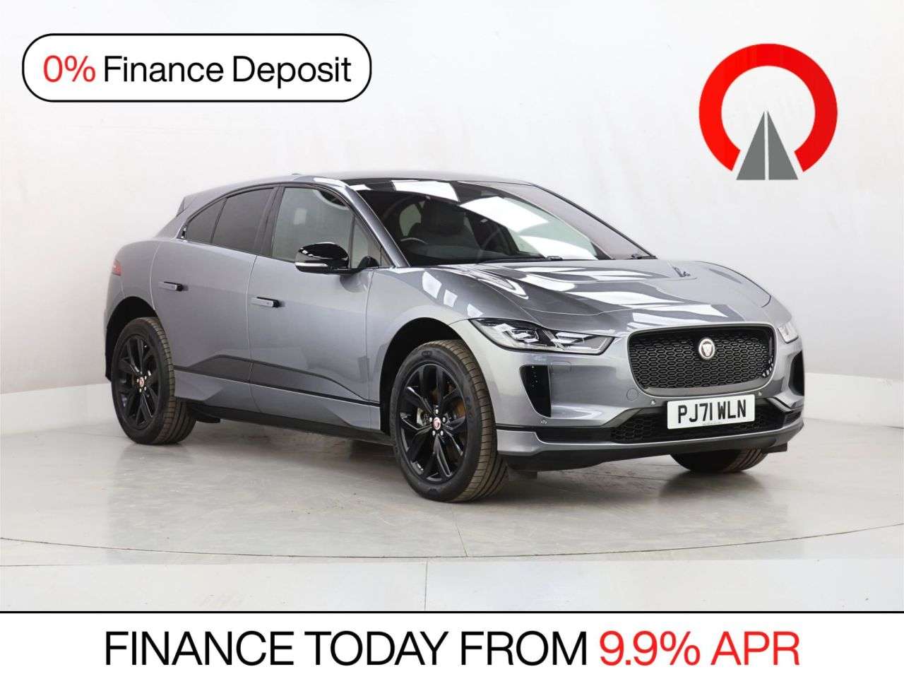 A 2021 JAGUAR I-PACE 400 90kWh Black SUV 5dr Electric Auto 4WD (400 ps) A 2021 JAGUAR I-PACE 400 90kWh Black SUV 5dr Electric Auto 4WD (400 ps)