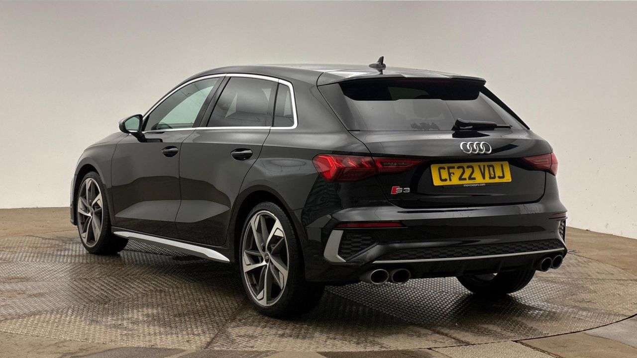 A 2022 AUDI S3 2.0 TFSI Sportback 5dr Petrol S Tronic quattro Euro 6 (s/s) (310 ps) A 2022 AUDI S3 2.0 TFSI Sportback 5dr Petrol S Tronic quattro Euro 6 (s/s) (310 ps)