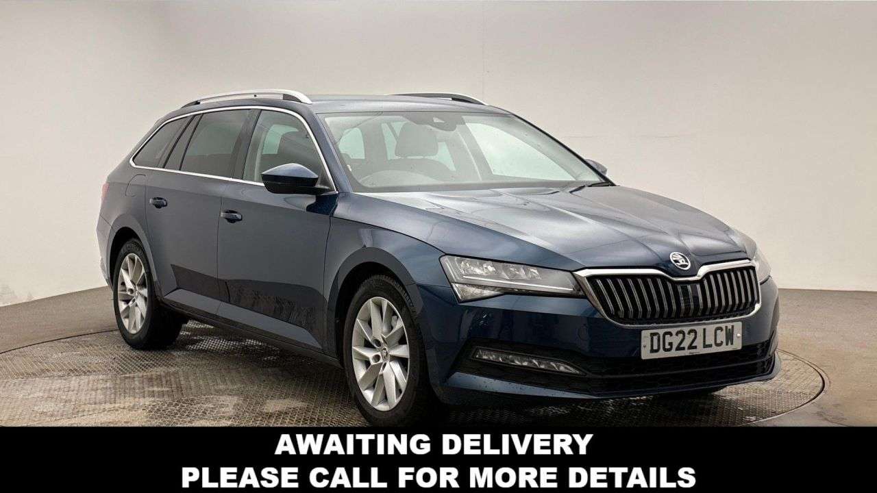 A 2022 SKODA SUPERB 1.5 TSI ACT SE Technology Estate 5dr Petrol Manual Euro 6 (s/s) (150 ps) A 2022 SKODA SUPERB 1.5 TSI ACT SE Technology Estate 5dr Petrol Manual Euro 6 (s/s) (150 ps)