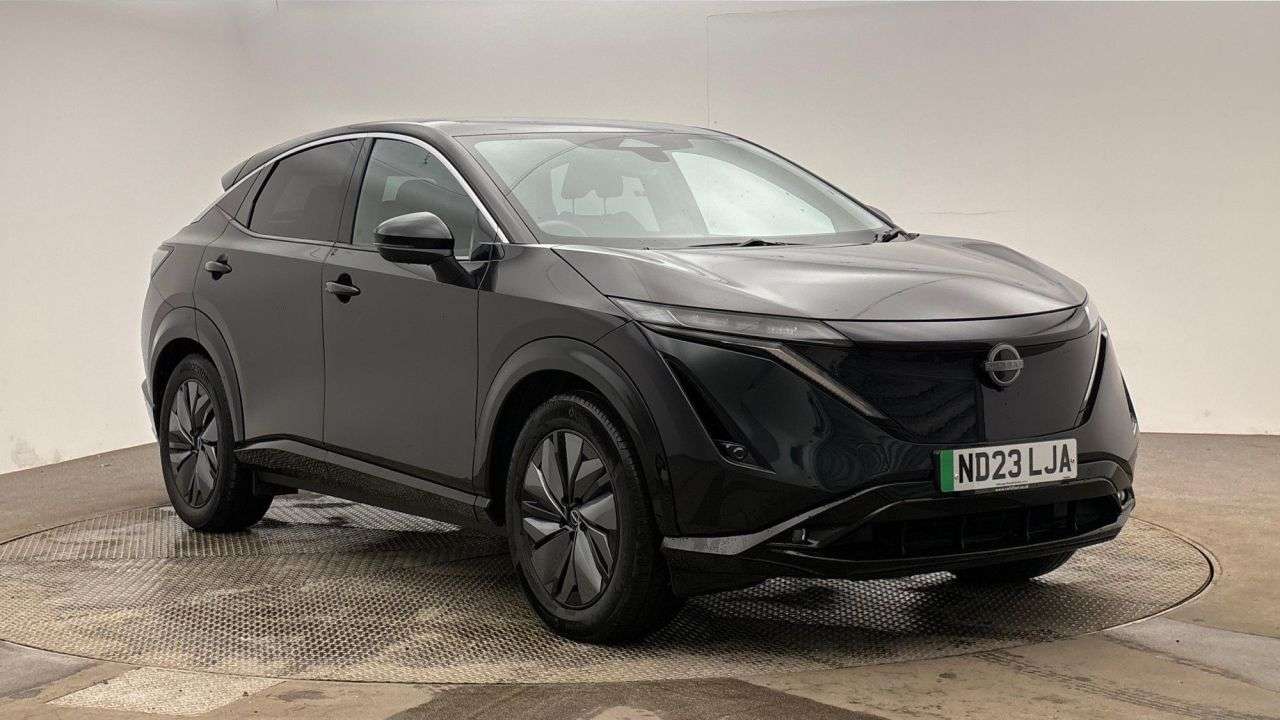 A 2023 NISSAN ARIYA 63kWh Advance SUV 5dr Electric Auto 7.4kW Charger (217 ps) A 2023 NISSAN ARIYA 63kWh Advance SUV 5dr Electric Auto 7.4kW Charger (217 ps)