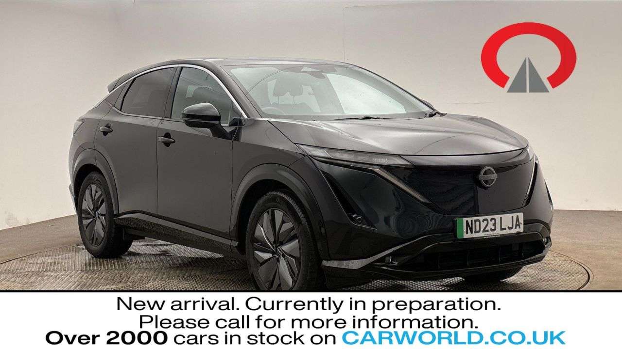 A 2023 NISSAN ARIYA 63kWh Advance SUV 5dr Electric Auto 7.4kW Charger (217 ps) A 2023 NISSAN ARIYA 63kWh Advance SUV 5dr Electric Auto 7.4kW Charger (217 ps)
