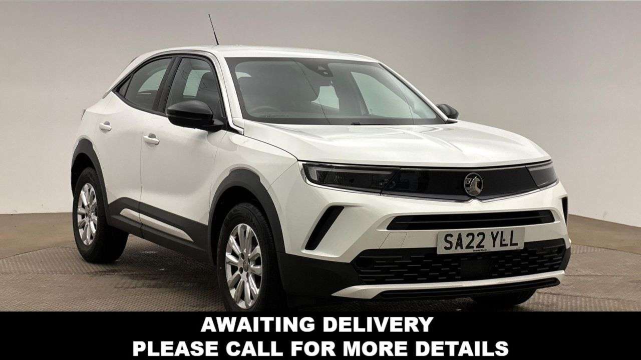 A 2022 VAUXHALL MOKKA 1.2 Turbo SE Edition SUV 5dr Petrol Manual Euro 6 (s/s) (100 ps) A 2022 VAUXHALL MOKKA 1.2 Turbo SE Edition SUV 5dr Petrol Manual Euro 6 (s/s) (100 ps)