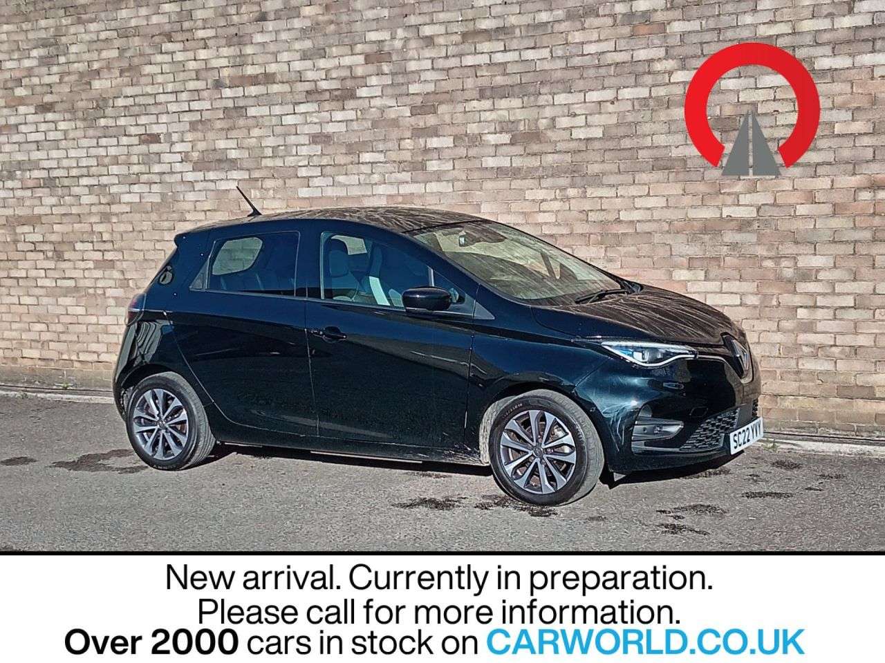 A 2022 RENAULT ZOE R135 EV50 52kWh GT Line + Hatchback 5dr Electric Auto (Rapid Charge) (134 b A 2022 RENAULT ZOE R135 EV50 52kWh GT Line + Hatchback 5dr Electric Auto (Rapid Charge) (134 b