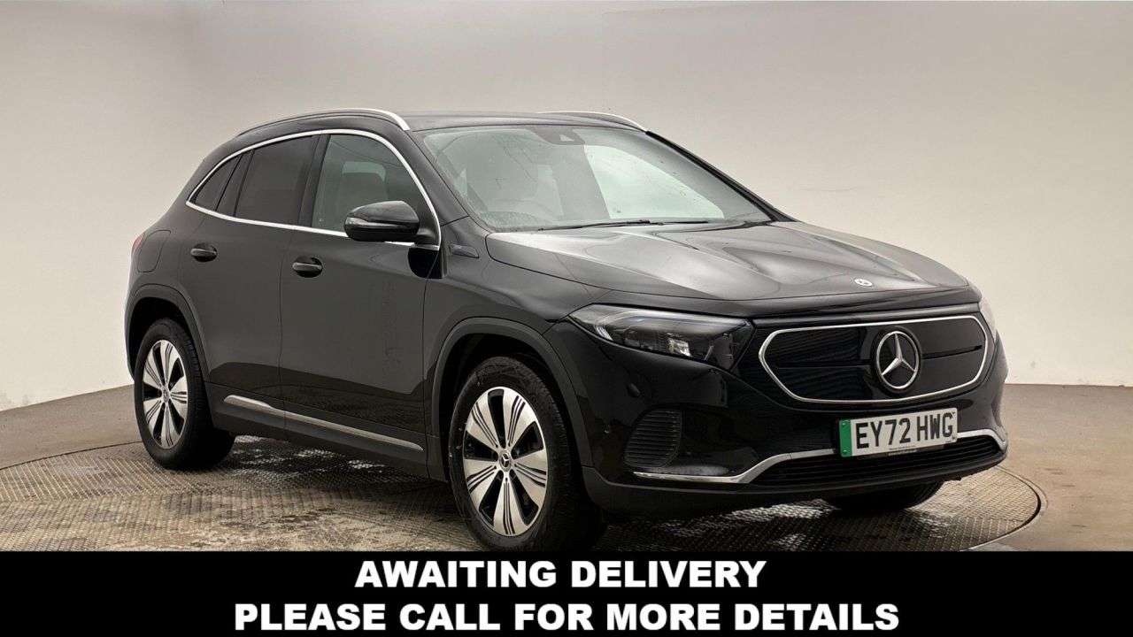A 2022 MERCEDES-BENZ EQA EQA 250+ 70.5kWh Sport SUV 5dr Electric Auto (190 ps) A 2022 MERCEDES-BENZ EQA EQA 250+ 70.5kWh Sport SUV 5dr Electric Auto (190 ps)