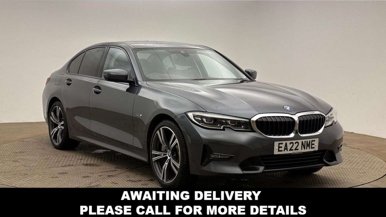 A 2022 BMW 3 SERIES 2.0 330e 12kWh Sport Pro Saloon 4dr Petrol Plug-in Hybrid Auto xDrive Euro A 2022 BMW 3 SERIES 2.0 330e 12kWh Sport Pro Saloon 4dr Petrol Plug-in Hybrid Auto xDrive Euro