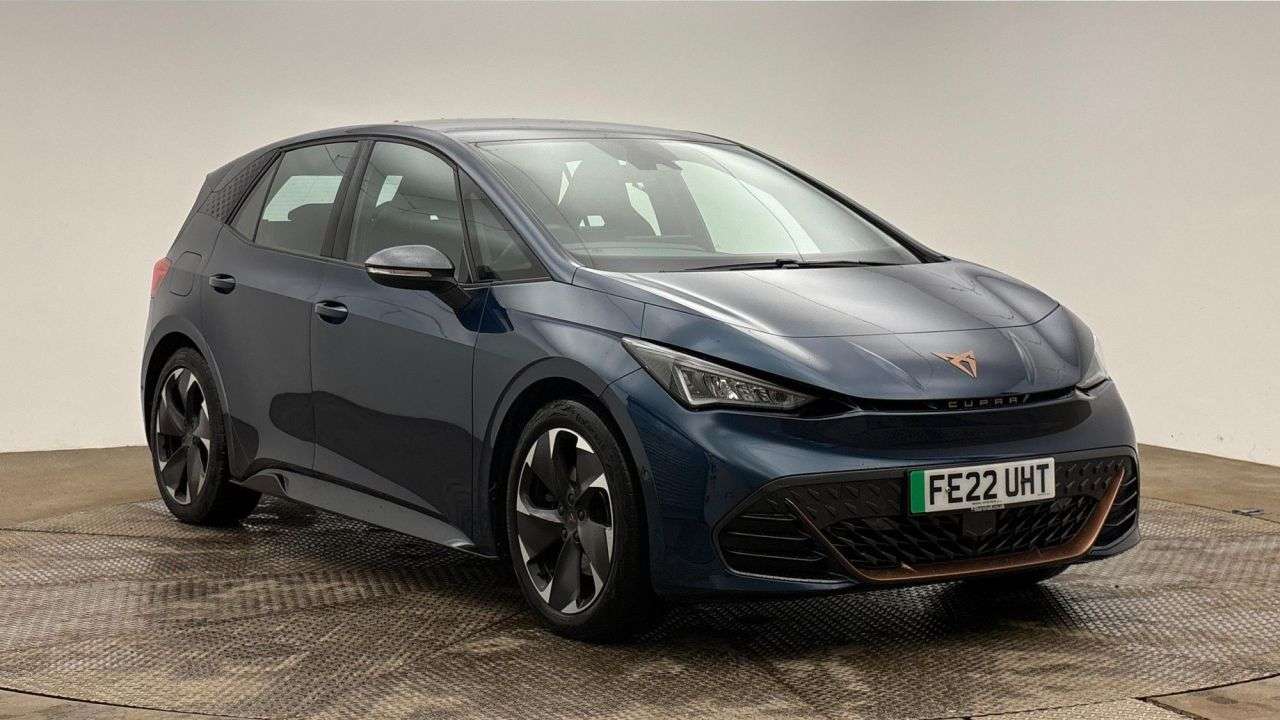 A 2022 CUPRA BORN 58kWh V1 Hatchback 5dr Electric Auto (204 ps) A 2022 CUPRA BORN 58kWh V1 Hatchback 5dr Electric Auto (204 ps)