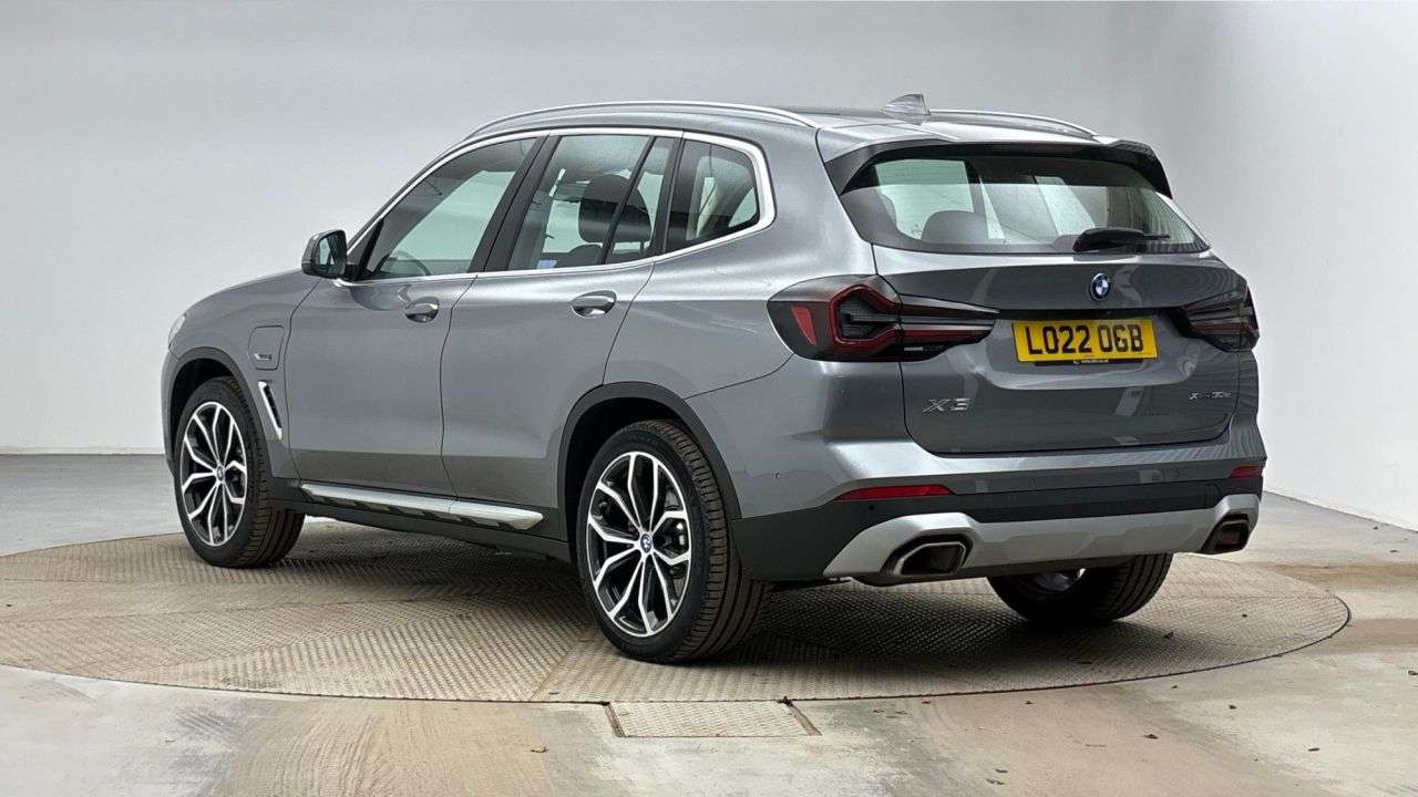A 2022 BMW X3 2.0 30e 12kWh xLine SUV 5dr Petrol Plug-in Hybrid Auto xDrive Euro 6 (s/s) A 2022 BMW X3 2.0 30e 12kWh xLine SUV 5dr Petrol Plug-in Hybrid Auto xDrive Euro 6 (s/s)