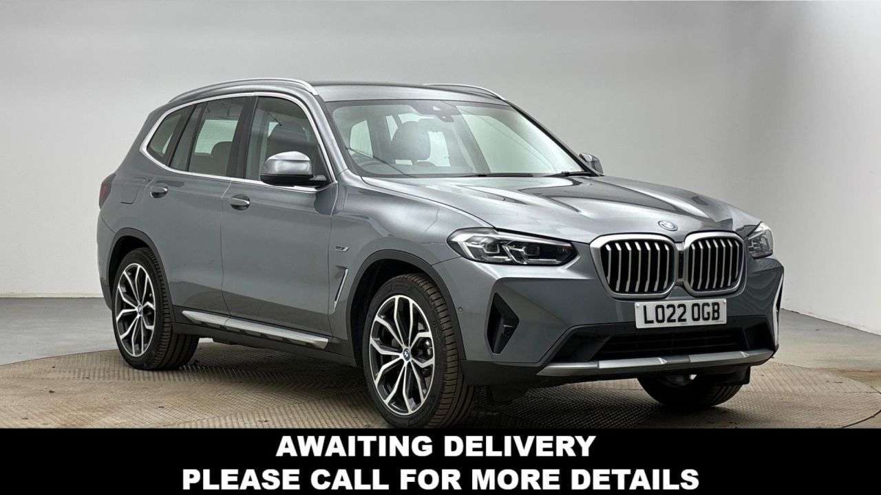 A 2022 BMW X3 2.0 30e 12kWh xLine SUV 5dr Petrol Plug-in Hybrid Auto xDrive Euro 6 (s/s) A 2022 BMW X3 2.0 30e 12kWh xLine SUV 5dr Petrol Plug-in Hybrid Auto xDrive Euro 6 (s/s)
