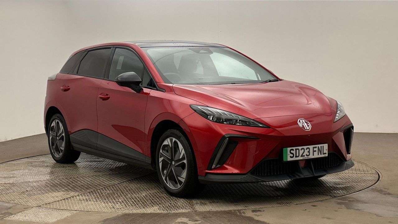 A 2023 MG MG 4 64kWh Trophy Long Range Hatchback 5dr Electric Auto (203 ps) A 2023 MG MG 4 64kWh Trophy Long Range Hatchback 5dr Electric Auto (203 ps)