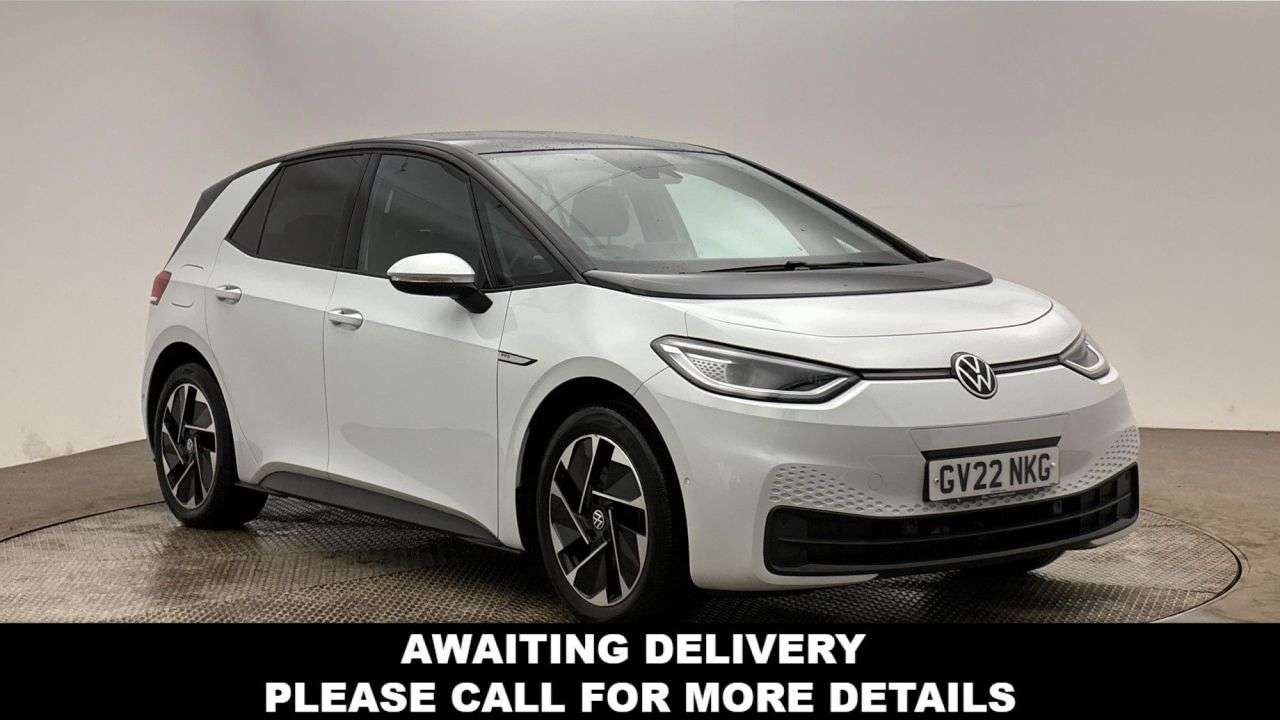 A 2022 VOLKSWAGEN ID3 Pro Performance 58kWh Family Hatchback 5dr Electric Auto (204 ps) A 2022 VOLKSWAGEN ID3 Pro Performance 58kWh Family Hatchback 5dr Electric Auto (204 ps)