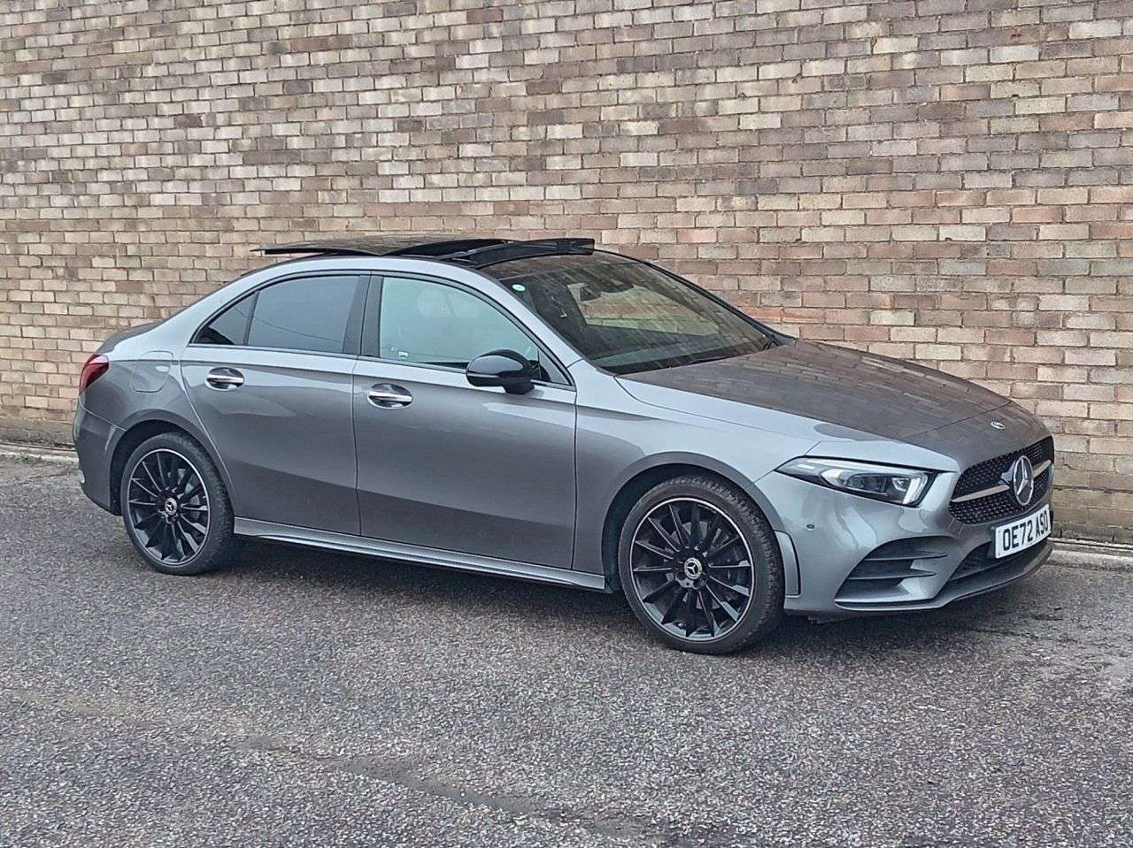 A 2022 MERCEDES-BENZ A CLASS 1.3 A250e 15.6kWh AMG Line Night Edition (Premium Plus) Saloon 4dr Petrol P A 2022 MERCEDES-BENZ A CLASS 1.3 A250e 15.6kWh AMG Line Night Edition (Premium Plus) Saloon 4dr Petrol P