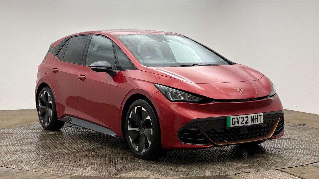 A 2022 CUPRA BORN 58kWh V2 Hatchback 5dr Electric Auto (204 ps) A 2022 CUPRA BORN 58kWh V2 Hatchback 5dr Electric Auto (204 ps)