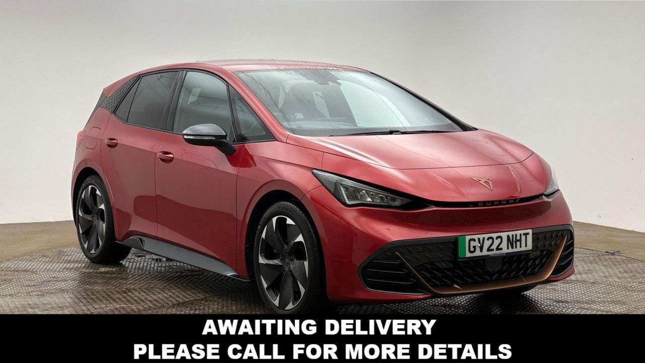 A 2022 CUPRA BORN 58kWh V2 Hatchback 5dr Electric Auto (204 ps) A 2022 CUPRA BORN 58kWh V2 Hatchback 5dr Electric Auto (204 ps)