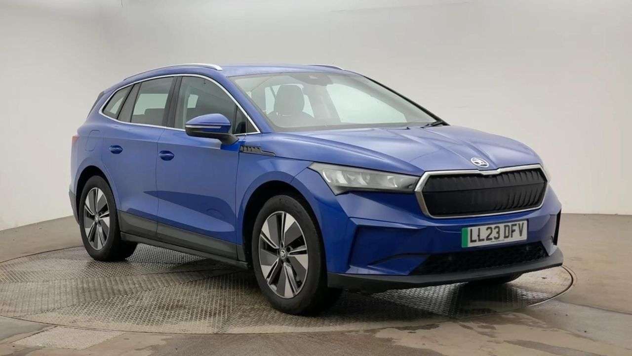 A 2023 SKODA ENYAQ iV 82kWh 80 SUV 5dr Electric Auto (DC135kW) (204 ps) A 2023 SKODA ENYAQ iV 82kWh 80 SUV 5dr Electric Auto (DC135kW) (204 ps)