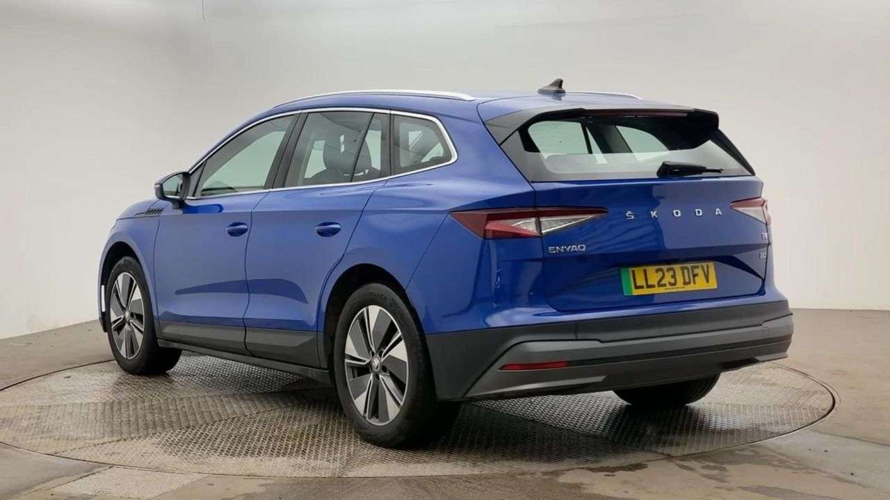 A 2023 SKODA ENYAQ iV 82kWh 80 SUV 5dr Electric Auto (DC135kW) (204 ps) A 2023 SKODA ENYAQ iV 82kWh 80 SUV 5dr Electric Auto (DC135kW) (204 ps)